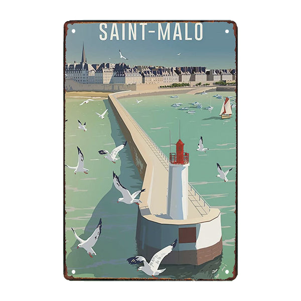 metal plate saint malo metal plate saint malo
