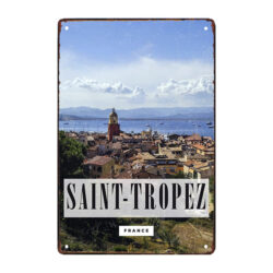 metal plate saint tropez