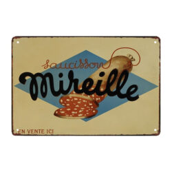 metal sausage plate