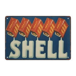 metal shell plate 1929