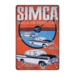 metal plate simca