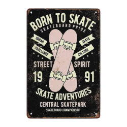 metal skateboard