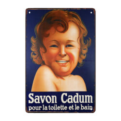 metal soap cadum plate