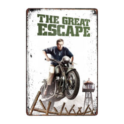 steve mcqueen metal plate