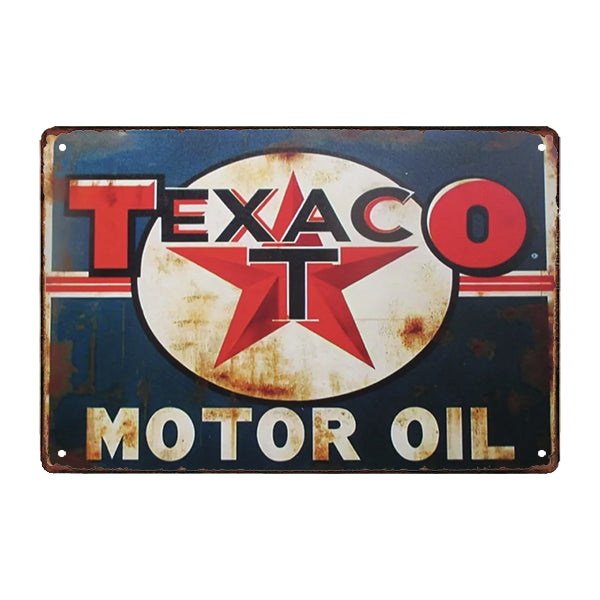 texaco metal plate texaco metal plate