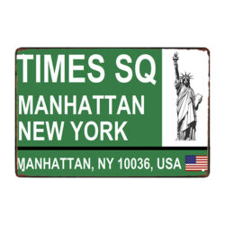 metal plate times square
