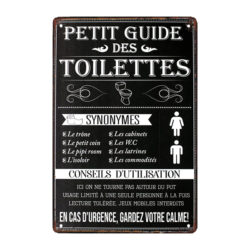 metal toilet plate