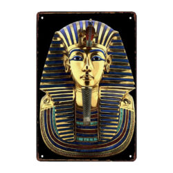 metal plate tutankhamun