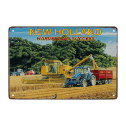 metal plate new holland tractor